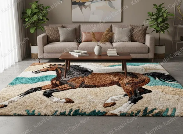 Multicolor_Area_Rug_Wool_For_Home_&_Office