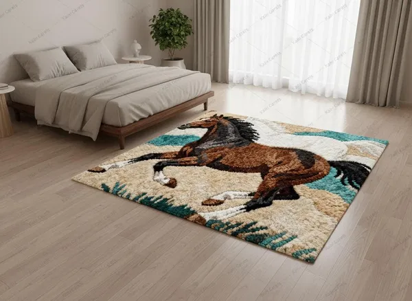 Multicolor_Area_Rug_Wool_For_Home_&_Office