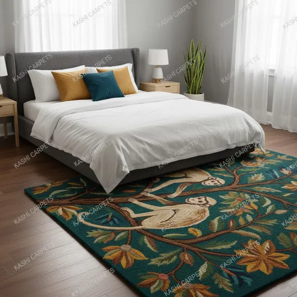 Multicolor_Area_Rug_Wool_For_Home_&_Office