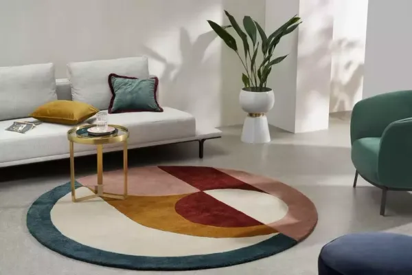 Multicolor_Area_Rug_Wool_For_Home_&_Office