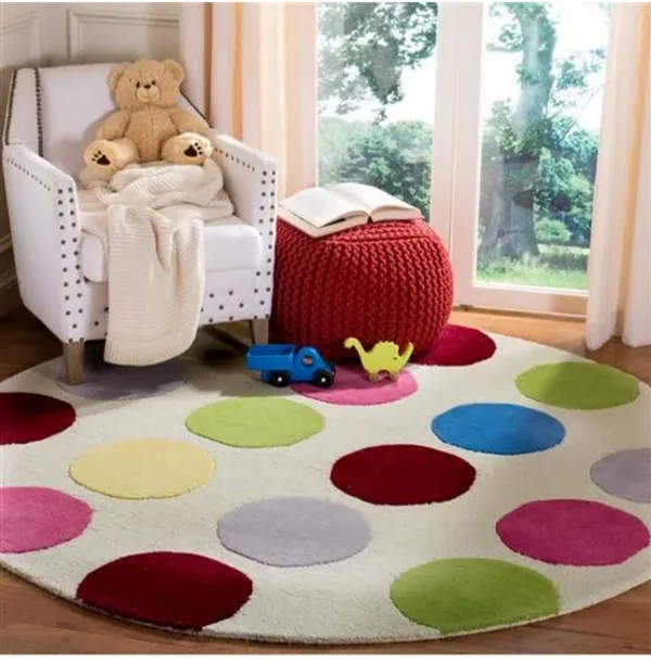 Multicolor_Area_Rug_Wool_For_Home_&_Office