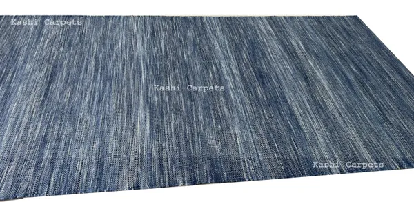 Dark_Blue_Area_Rug_Wool_For_Home_&_Office