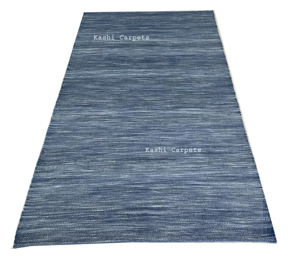 Dark_Blue_Area_Rug_Wool_For_Home_&_Office