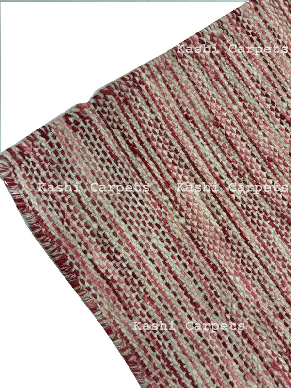 Pink_Area_Rug_Wool_For_Home_&_Office