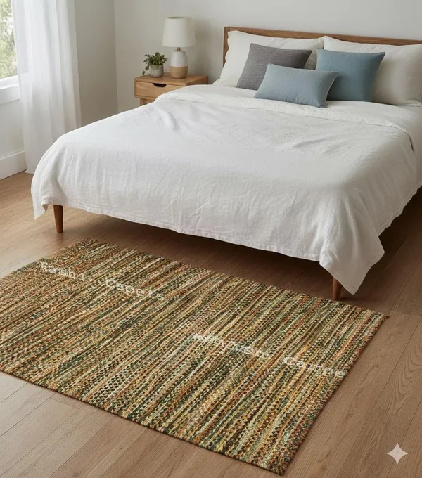 Gold_Area_Rug_Wool_For_Home_&_Office