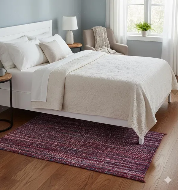 Blue_Area_Rug_Wool_For_Home_&_Office