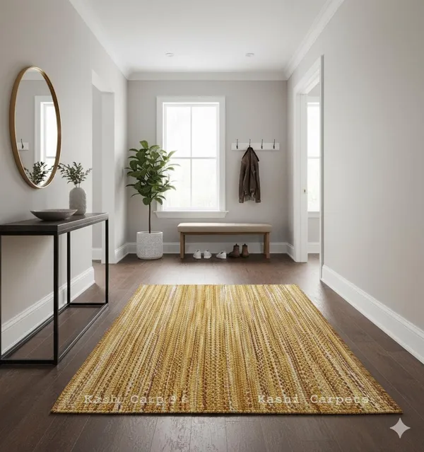 Yellow_Area_Rug_Wool_For_Home_&_Office