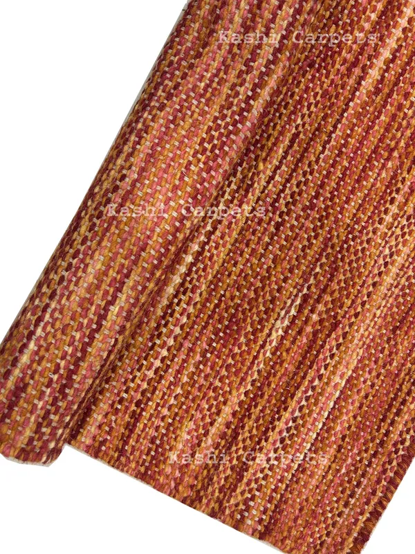 Rust_Area_Rug_Wool_For_Home_&_Office
