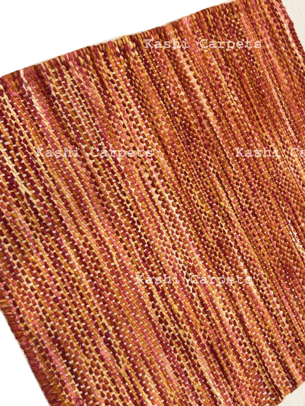 Rust_Area_Rug_Wool_For_Home_&_Office