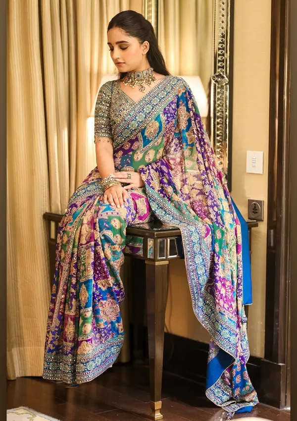 1(STITCHED_BLOUSE)_MULTICOLOUR_CREPE_PRINTED_DESIGNER_SAREE_WITH_HANDWORK_WITH_EMBROIDERED_REDYMADE_BLOUSE_