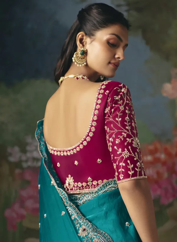 BEAUTIFULL_SAREE_ON_TISSUE_ORGANZA_WITH_BEADS_,_SEQUENCE_&_PEARL_WORK