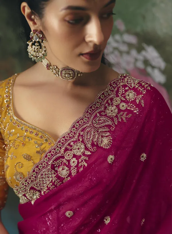 BEAUTIFULL_SAREE_ON_TISSUE_ORGANZA_WITH_BEADS_,_SEQUENCE_&_PEARL_WORK