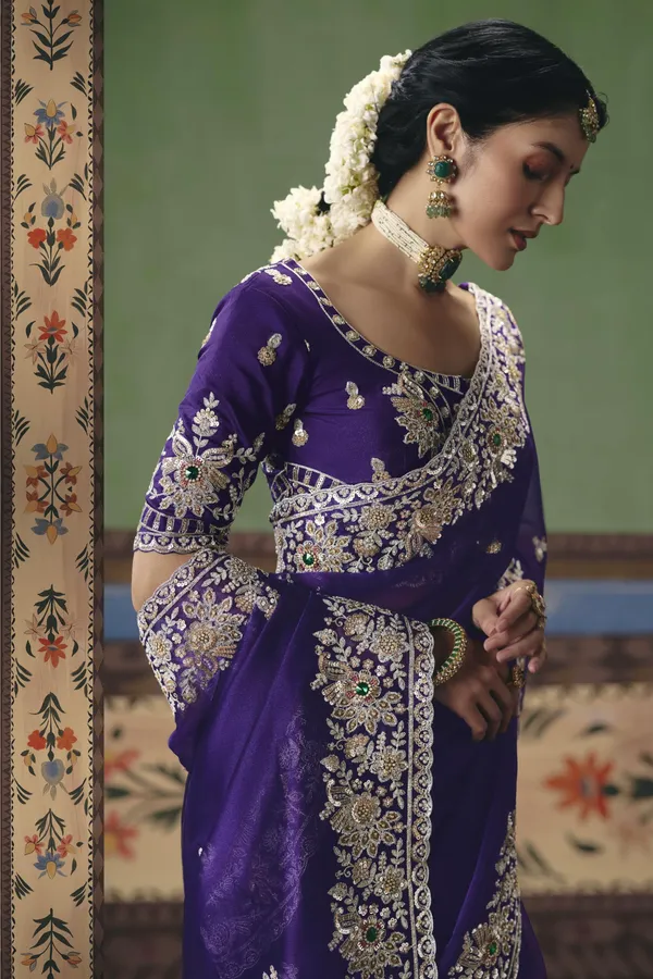 BEAUTIFULL_SAREE_ON_TISSUE_ORGANZA_WITH_SEQUENCE_,_RUBI,_ZARI,_PEARL_&_KUNDAN_WORK