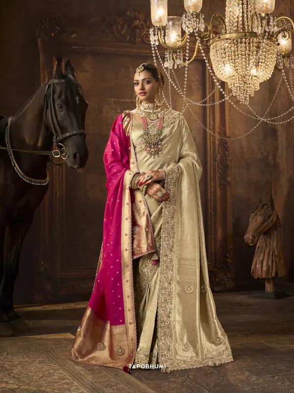 HEAVY_KOLKATA_THEME_HEAVY_SAREE_,ZARDOZI_WORK,_HAND_DIAMOND_&_KUNDAN_NAVLAKHA_STONES_WORK_WITH_HEAVY_DUPATAA