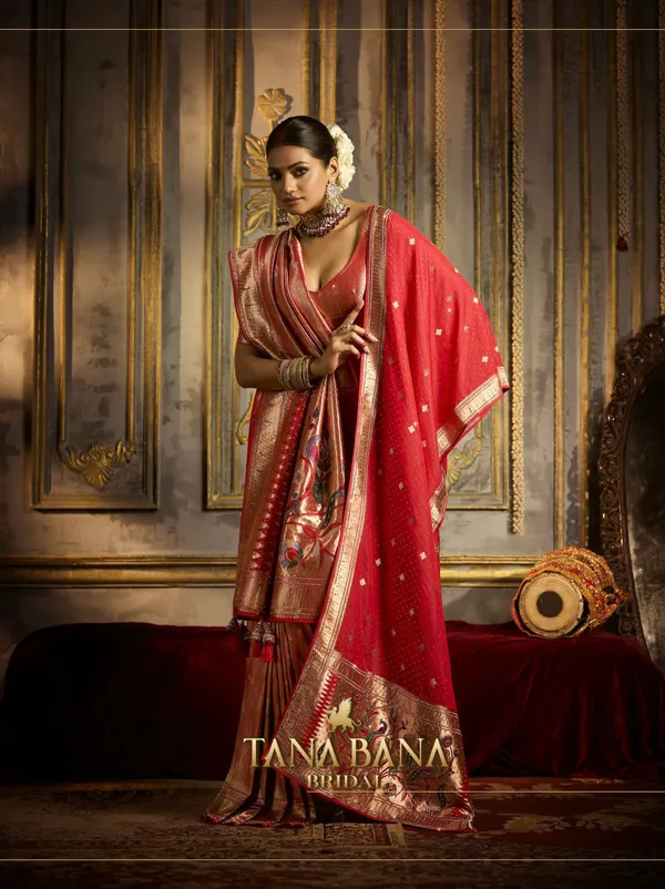 KADWA_KASAB_SILK_SAREE_WITH_HEAVY_ZIRCON_&_SAROSKI_WORK._WITH_HEAVY_DUPATAA
