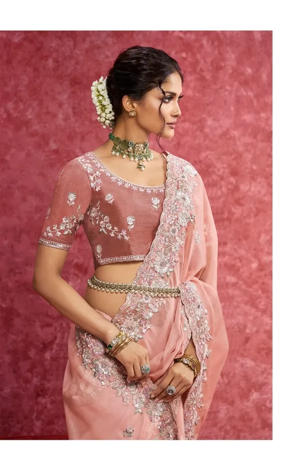 ONION_PINK_PREMIUM_&_ELEGANT_SATIN_SILK_SAREE