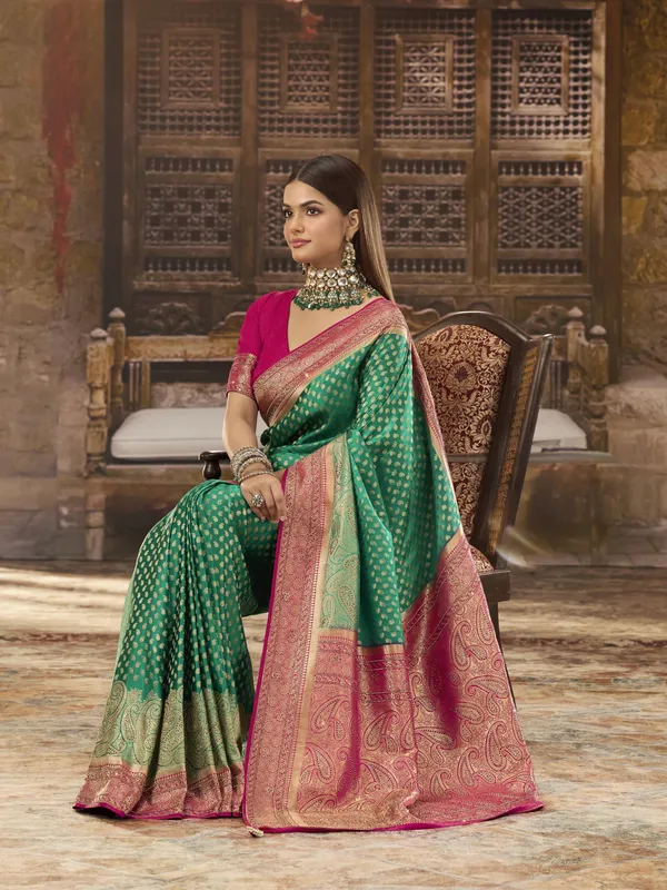 PREMIUM_SILK_SAREE_WITH_HEAVY_SAROSKI_WORK_WITH_HEAVY_AMERICAN_DIAMOND_WORK