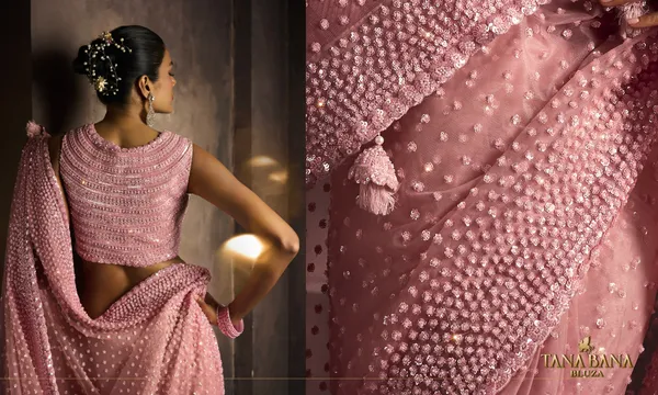 Pink_Net_Premium_&_Elegant_Saree_With_stitched_Blouse_For_Women