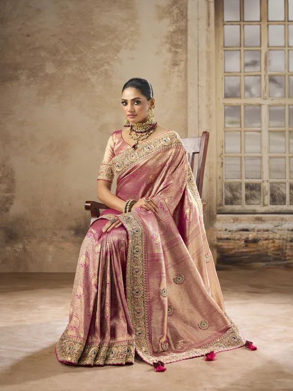 TATTVA_KATAN_SILK_SAREE_WITH_HEAVY_ZARDOZI_WORK_&_APLIC_WORK,_WITH_BIG_STONE_WORK