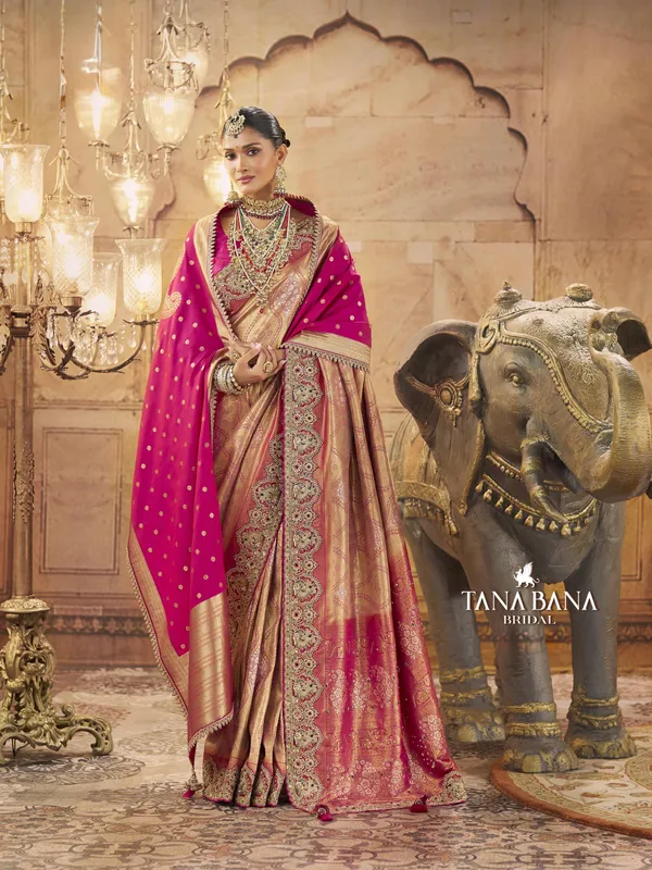 KADWA_KASAB_SILK_SAREE_WITH_HEAVY_KOLKATA_THEME__ZARDOZI_WORK_,KHATLI_WORK,_HAND_DIAMOND_WITH_HEAVY_DUPATTA