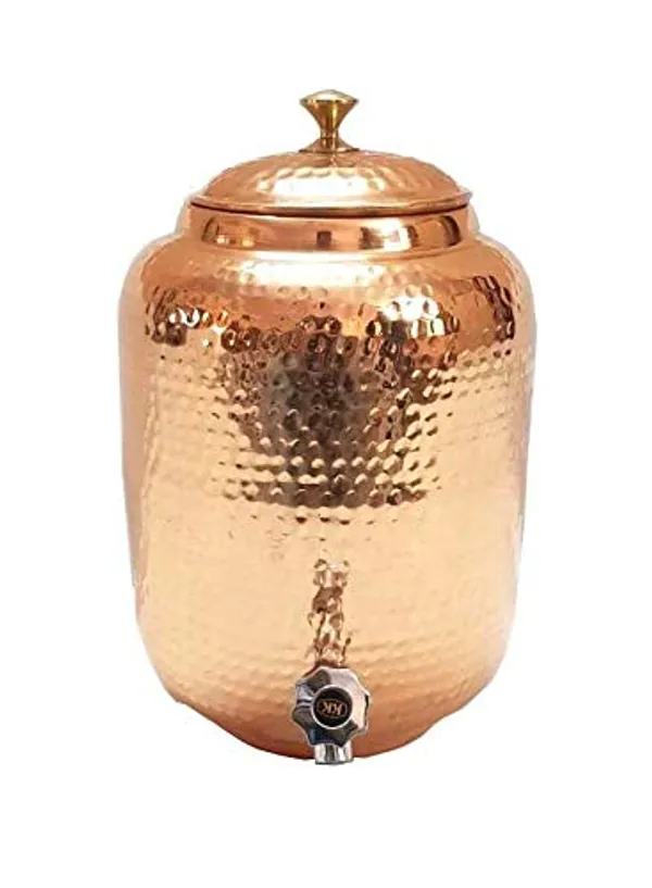 Copper_Copper_Water_Dispenser_Pot_-_12000_ml,_Brown