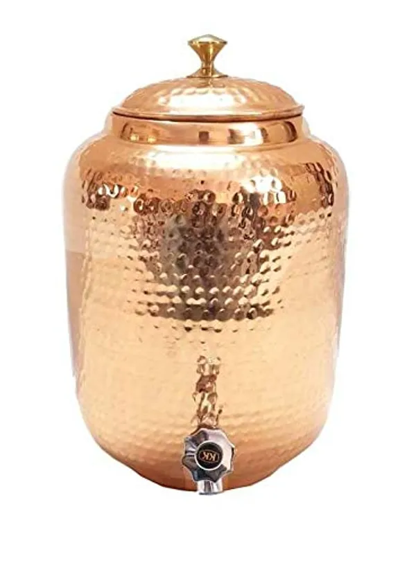 Copper_Copper_Water_Dispenser_Pot_-_12000_ml,_Brown