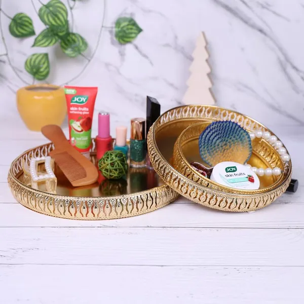 Copper_3-Piece_Premium_Golden_Metal_Tray_Set_|_Decorative_Round_Trays_for_Serving,_Gifting,_and_Home_Decor