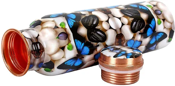 Copper_Printed_Copper_Water_Bottle,_1L,_Set_Of_1_Multicolour,_1_liter