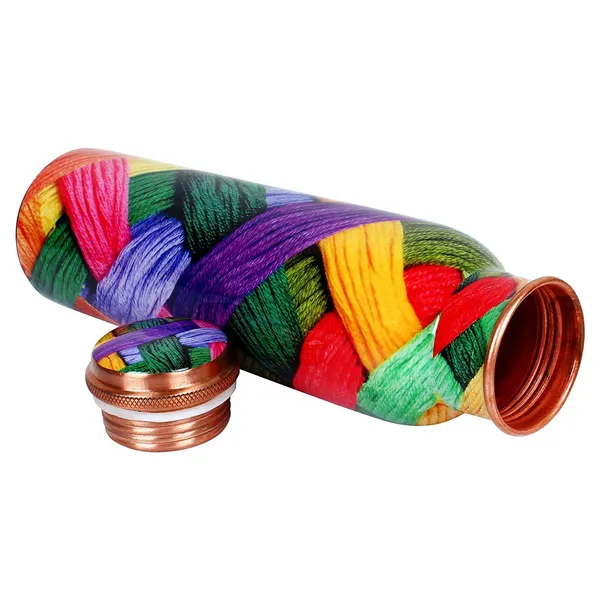 Copper_Printed_Copper_Water_Bottle,_1L,_Set_Of_1_Multicolour,_1_liter