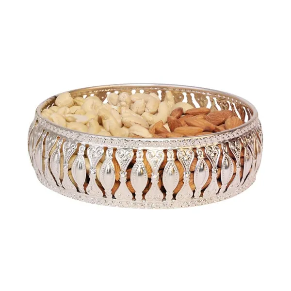 Copper_Round_Decorative_Metal_Tray_6_inch_Silver_Plated_Jali_&_Filigree_Design_Gift_for_Diwali_Pooja_Wedding_Return_Gift_House_Warming_Birthday_&_Festivities