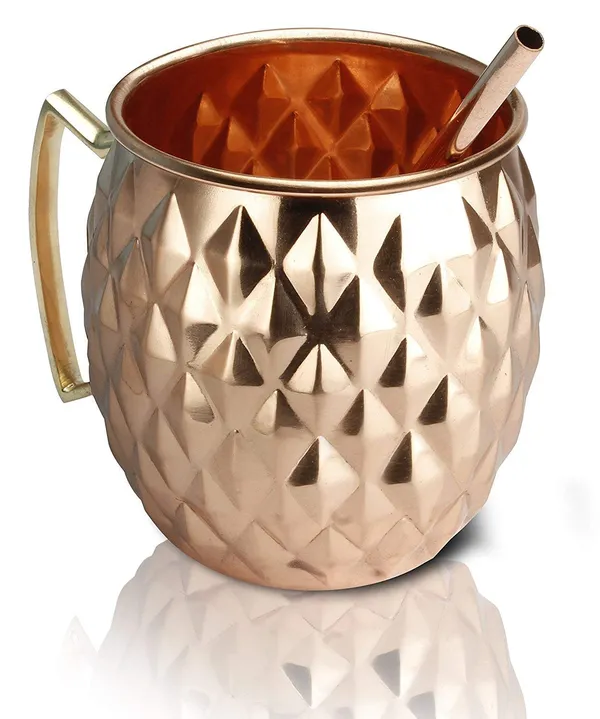 Pure_Copper_Moscow_Mule_Mug_Set-_Pack_of_2_l_Diamond_Design_l_Each_Mug's_Capacity_is_500_ML_l_Drink_Ware_l_Bar_Ware_|_Kitchen_Ware_l_Dining_l