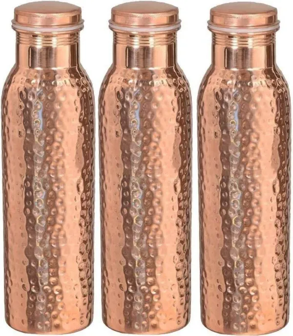 Stylish_&_Elegant_Bedside_Bedroom_100%_Pure_Copper_Bottle_Jar_|_Copper_Water_Bottle/Jar_|_Bedside_Carafe_with_inbuilt_Copper_Glass/Vessel,_Capacity_1_Litre_(1000_ml)_(Design-2)