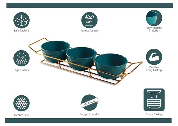 Copper_Serving_Three_Peacock_Green_Powder_Coated_Metal_Bowl_Set_With_Gold_Plated_Wire_Tray_Server_Set_For_Center_Table_For_Guest_Wedding_Return_Gifts_&_Dining_Table-500_Ml