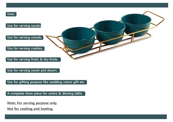 Copper_Serving_Three_Peacock_Green_Powder_Coated_Metal_Bowl_Set_With_Gold_Plated_Wire_Tray_Server_Set_For_Center_Table_For_Guest_Wedding_Return_Gifts_&_Dining_Table-500_Ml
