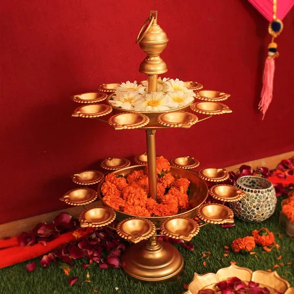 Urli_Diya_2_Layer_Lotus_Bowl_-_Diwali_Decor,_Golden_Candle_Holder,_Tealight_Holder_for_Pooja