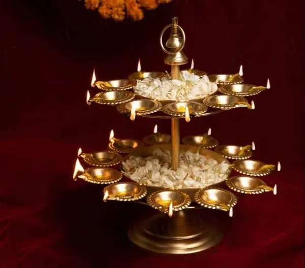 Urli_Diya_2_Layer_Lotus_Bowl_-_Diwali_Decor,_Golden_Candle_Holder,_Tealight_Holder_for_Pooja