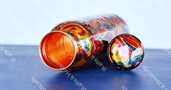 Copper__|Pure_Copper_Water_Bottle_|_All_Types_of_Designer,_Leak_Proof,_Jointless,_Seamless|_|_Antique_Yoga_Water_Bottle|_Gift_Offer