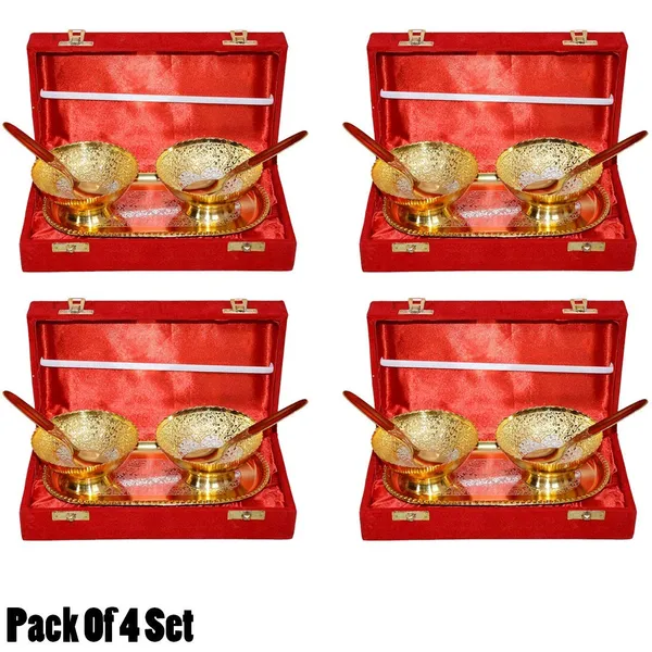 Copper_|_Bowl_with_Tray_&_Spoon_Set,_5_Piece_|_Best_for_Birthday,_Anniversary,_Corporate,_Return_Gift._(Pack_of_4)