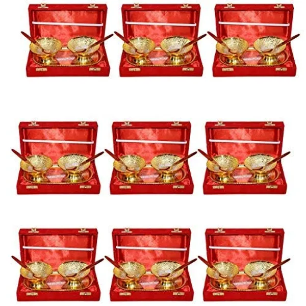 Coppe_Bowl_with_Tray_&_Spoon_Set,_5_Piece_|_Best_for_Birthday,_Anniversary,_Corporate,_Return_Gift._(Pack_of_9)