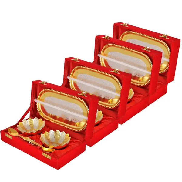Copper_Multicolor_Royal_Style_Gold_and_Silver_Plated_Brass_Bowl_with_Box_-_Set_-_20_Piece_(Pack_of_4)