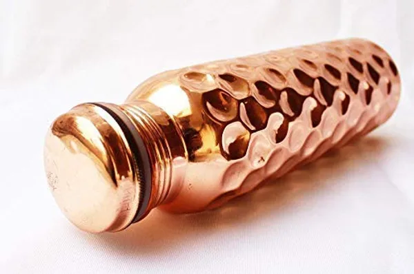 B_R_Collection_Diamond_Cut_Copper_Bottle_Set_of_1_Capacity_950ml