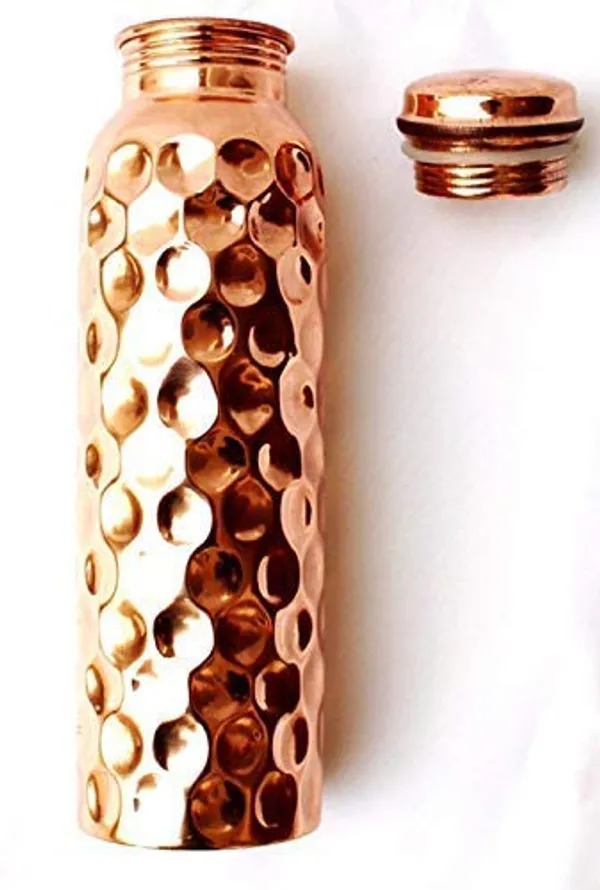 B_R_Collection_Diamond_Cut_Copper_Bottle_Set_of_1_Capacity_950ml