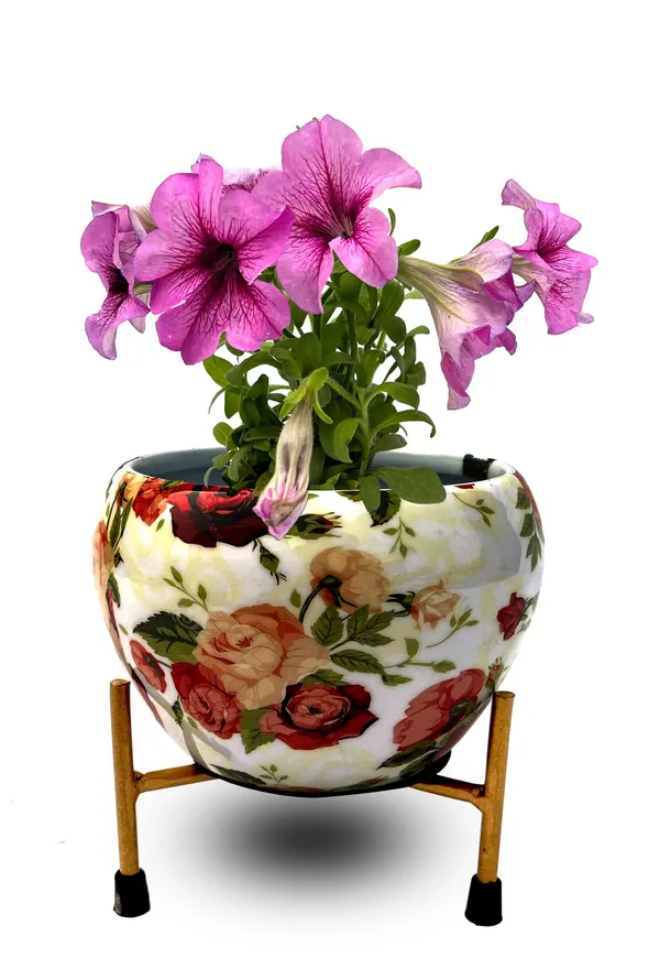 Copper_Designer_Indoor_Plant_Pots_with_Stand