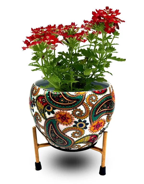Copper_Designer_Indoor_Plant_Pots_with_Stand