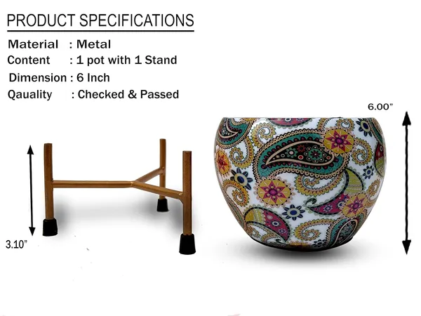 Copper_Designer_Indoor_Plant_Pots_with_Stand