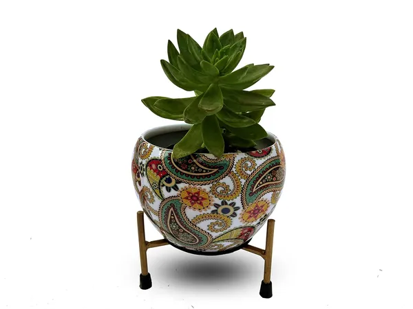 Copper_Designer_Indoor_Plant_Pots_with_Stand