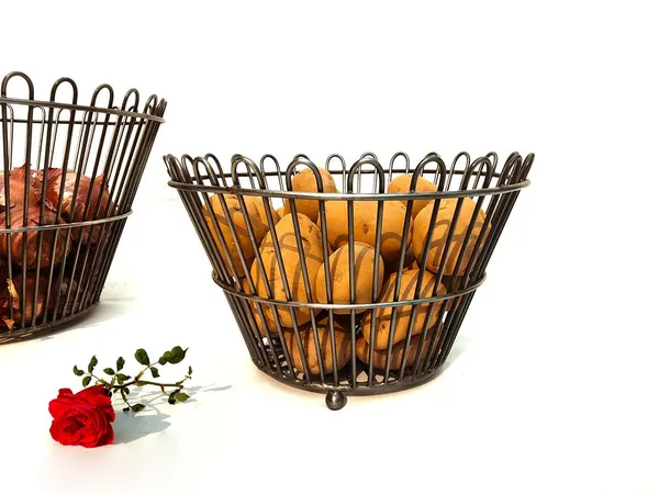 Copper_Fresh_Fruit_and_Vegetable_Basket(Set_of_2,One_Big_and_One_Small_Basket)