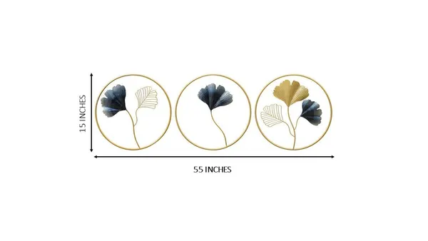 Copper_Metal_Leaf_wall_art_for_living_room,_Bedroom,_Hall,_Drawing_Room,_Office_|_Wall_Hanging_Decor_Sculpture_Set_Of_3_Decoration_items_for_Home