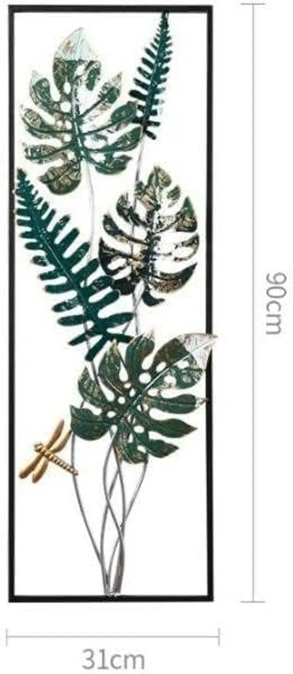 Copper_old_Metal_Wall_Decor_Leaf_Wall_Hanging_Decoration,_Wall_Art_Home_Decor_for_Living_Room_Office_Bedroom_Hotel
