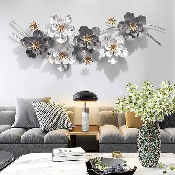 Copper_Metal_Abstract_Figures_Wall_Sculpture/DECOR_for_Livingroom,_Home_Office,Guestroom,Hallway_&_Bedroom_|Grey_&_White
